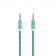 Audio Smartbuy A35, Jack 3.5 mm (M) -Jack 3.5 mm (M), in a braid, 1 m, green