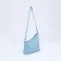 Bag Cross-Bodi with a zipper, blue color