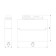 Elektrostandard track lamp, Arda, 23x23x112 mm, 10W, LED, 750LM, 4200K, white color