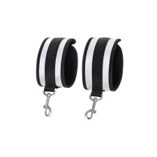Anonymo handcuffs, polyester, 23.5 cm, silver color