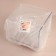 Organizer for storage, with handles, 1 section, 16.5 × 15 × 13 cm, the color is transparent
