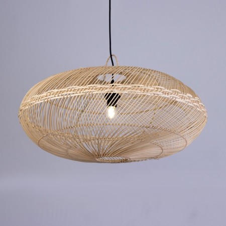 Ceiling light from Rotan "VAY" 1x120W, E27, 70x70x35 cm-2