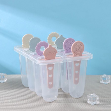Form for ice cream shares "Lollipop", 15 × 12 × 12 cm, 8 cells, color mix-4