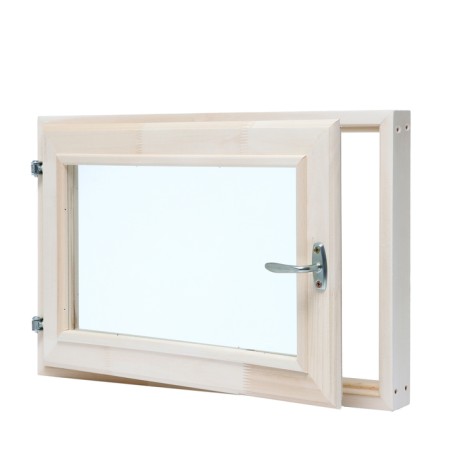 Window, 40 × 60cm, double glass of linden-6
