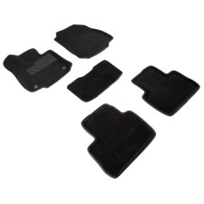 3D mats for Toyota RAV4 V, (XA50), automatic transmission, 2019-n, black, set