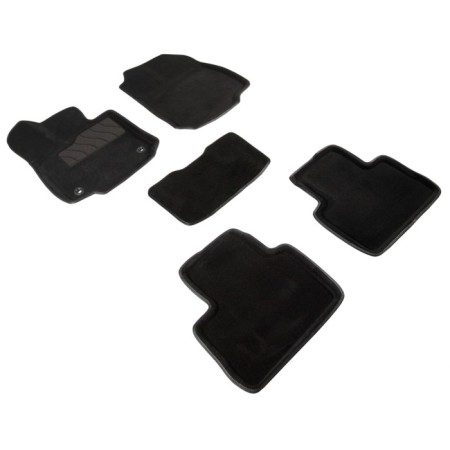 3D mats for Toyota RAV4 V, (XA50), automatic transmission, 2019-n, black, set