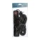 Extension cord Luazon Lighting, 2 euros+2 univ., 3 m, 2200W, 2x0.75 mm2, 3xUSB, with a switch, black