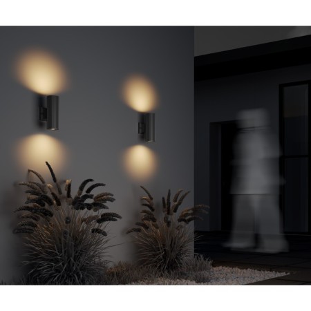 Sconces Outdoor O419WL-02GR, 2x60W, 26x16x26 cm, e27, gray color gray-4