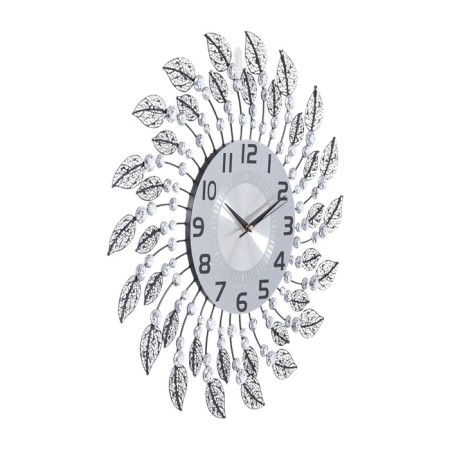 Watching clock, series: openwork, "Castell", smooth move, 50 x 50 cm, d-22 cm-1