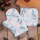 Kit kitchen Christmas flowers mittens-output 20x28cm, 19x19cm severity, 100% cotton