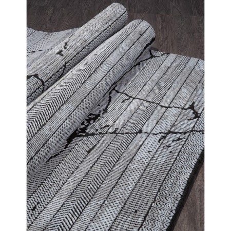 Rectangular carpet Karmen Hali Panama, size 234x340 cm, color Grey/Grey-1