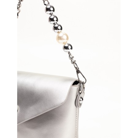 Women's bag, 27*7*12, lightning departure, belt lengths, silver-8