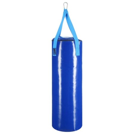 Boxing bag, weight 15 kg, belt belt, blue color-1