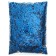 Filler for the ball "confetti hexagon", blue, 500 g