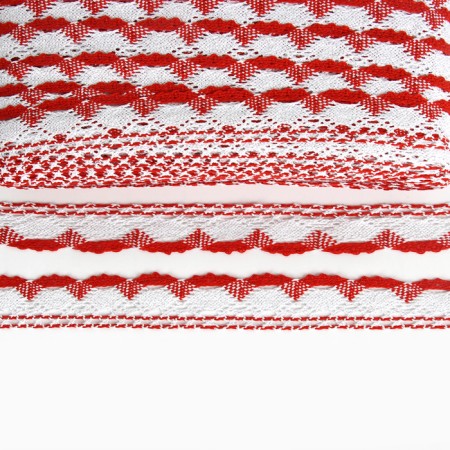 Braid -colored braid with lurex 4.5cm, 100 m-2
