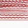 Braid -colored braid with lurex 4.5cm, 100 m