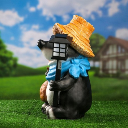 Garden Lanter "Mole with a Lantern" 42cm-5