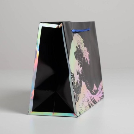 Gift holographic package, packaging, The Sea, 23 x 18 x 10 cm-1