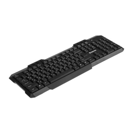Keyboard set and Defender JakArta C-805 RU, Upper, Membram, 1600 DPI, USB, Black-1