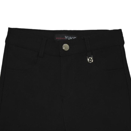 Pants for girls, height 146 cm, black color-2