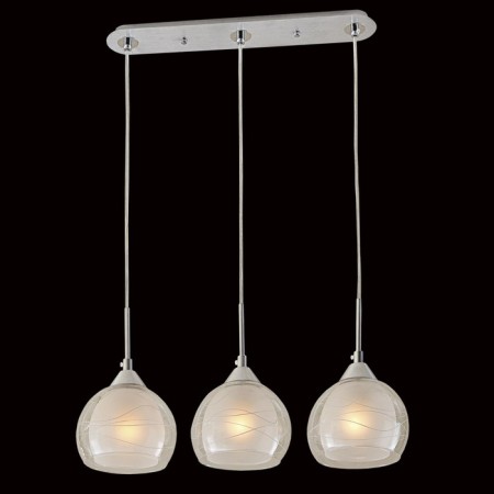 Suite lamp, 3x75W E27, aluminum, chrome 53x24.5x17 cm-1