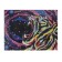 Diamond mosaic with a complete filling on the subframe "Star Tiger", 30 × 40 cm