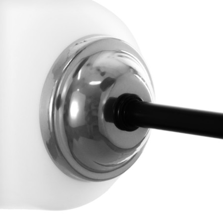 Luer "Ray" (cylinder) 2x15W E27 Model: BR 00244 Black/White-5