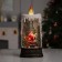 LED figure "Candle with Santa Claus" 13.8 × 30 × 8.4 cm, plastic, AAX3 batteries (not in the kit), USB, glow warm white