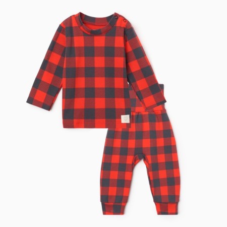 New Year. Costume: jumper and pants crumb I am "cell", height 68-74 cm, red