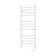 Room electrician Laris lavender Chc, 300x900 mm, 12 crossbars, right, white