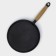 Pan pancake cast iron magma, d = 22 cm, h = 1.5 cm, wooden handle