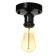 Lamp 2465/1 E27 40W Black 13.5x13.5x8.5 cm Bayerlux
