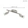 Lamp Buzz-LED 2x2.5W LED Nickel 28.5x6.5 cm