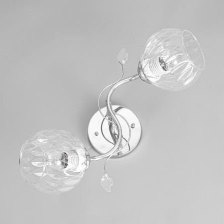 Closure ceiling dera 2x40W E27 chrome 46x19x22 cm-3