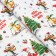 Paper packaging glossy bilateral "holiday", 70 x 100 cm