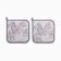 Set of Ethel Morning Dew 2 pcs, 19x19 sarzha, 100% x/l, Vatin 250g/m2