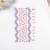 Sticker of rhinestone plastic "River" Golden 22.5x11.5 cm