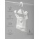 Set for discharge children's NewBorn growth 62-68 cm, milk color, 6 items
