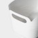 Storage container with handle LADOM "Laconism", 39.5 × 22.5 × 17 cm, white color