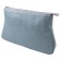 Cosmetic bag with lightning, blue color