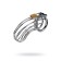 Male fidelity belt, Toyfa Metal, silver