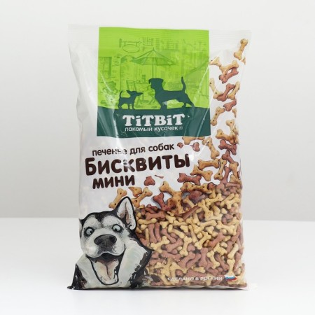 Biscuits Titbit Mini Mini cookies for dogs, 500 g