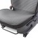 Front seats Car Performance, 2 pcs, Fiberflax (flax), gray
