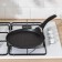 Pancake pan Granit Ultra, D = 24 cm, plastic handle, anti -stick coating, black color