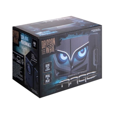 Computer speakers 2.0 Qumo Rage AS005, 10 W, USB, Black-6