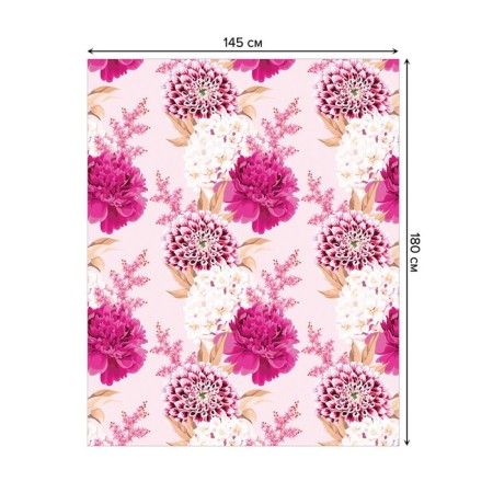 The tablecloth “Bright colors”, rectangular, Saten, size 145x180 cm-1