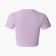 Women's T -shirt shortened, lavender color, size 42 (s)
