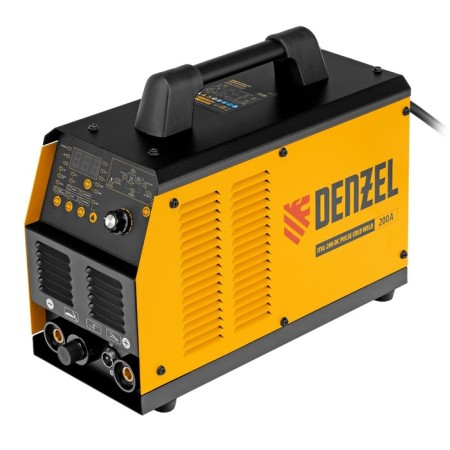 Denzel ITIG-200 Denzel Argonoduga Welding DC Pulse Cold Weld 94329, 200 A, PV 60%