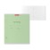 Notebook 12 sheets in a narrow ruler, Erichkrause Visio "Classic", cover coated a cardboard, an offset block, green