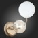 Wall lamp EVOLUCE. Sle220921-02. FORMAE. 2x5 watts, G9, 4000k, 13x15 cm, golden color
